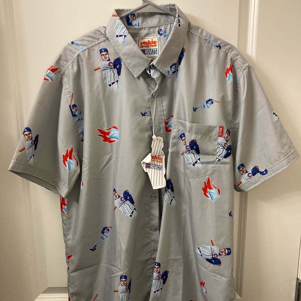 NWT Roosevelt’s Rookie-of-the-Year Button Down Shirt